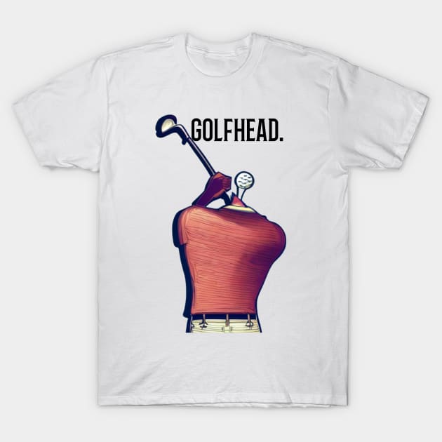 Golfhead T-Shirt by YungBick